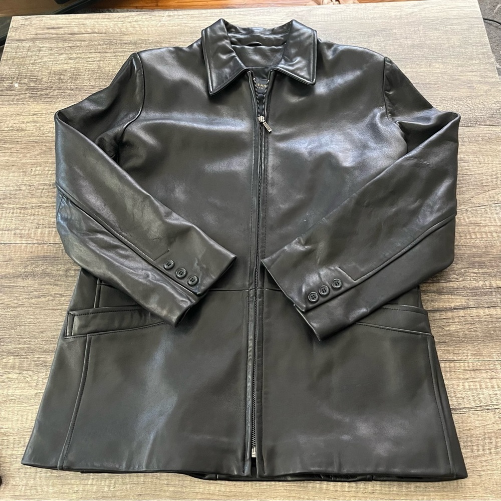 Golden Bear Leather Jacket Size M